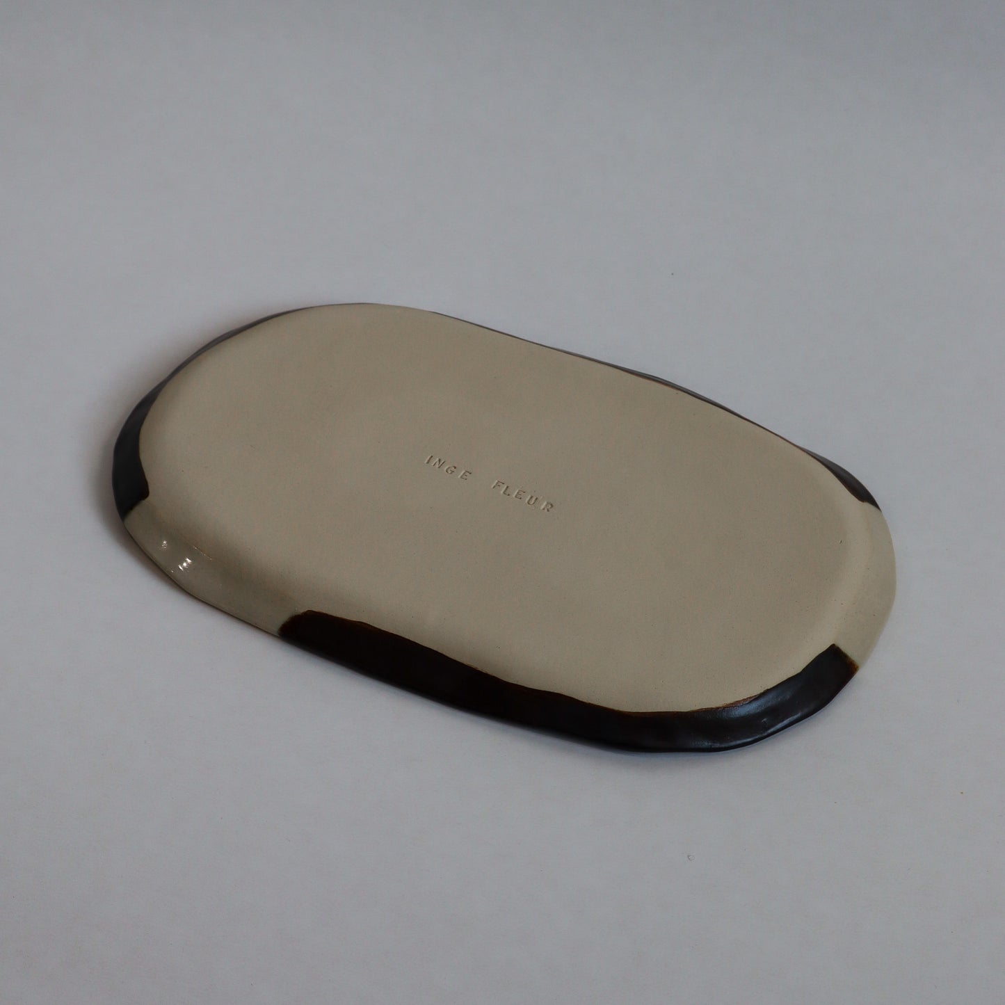 Oval Plate - Friesian