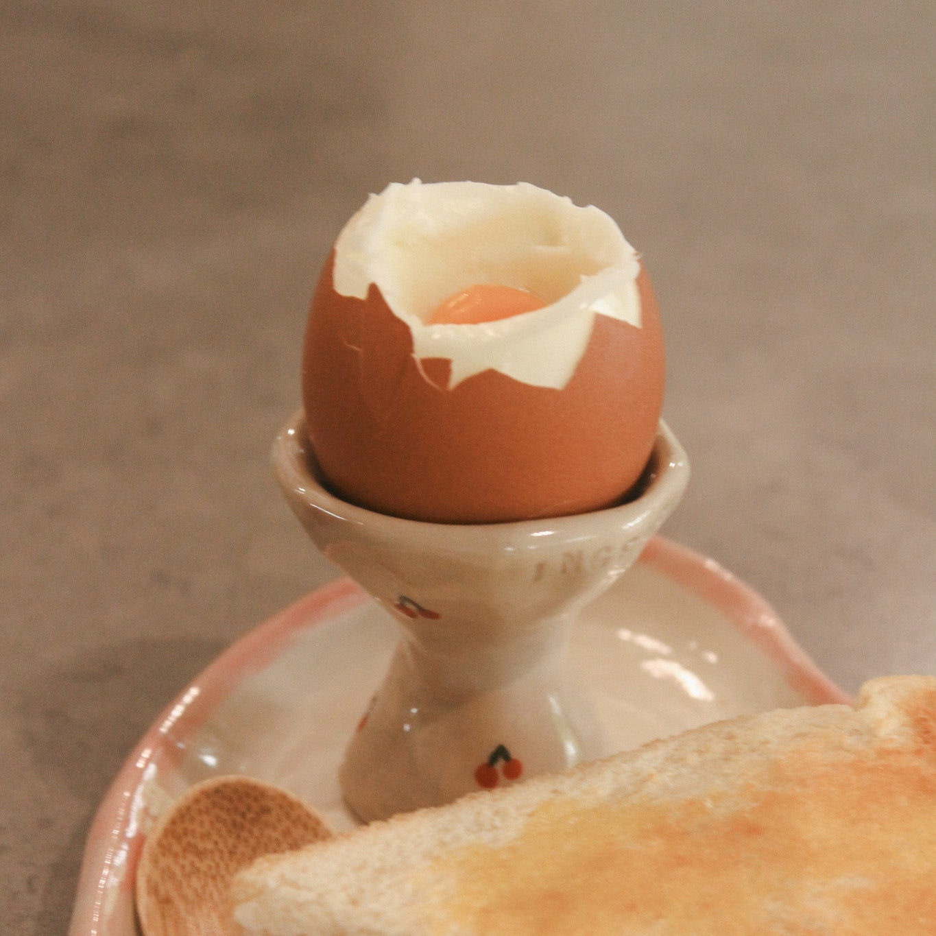 Cherry Egg Cup Set