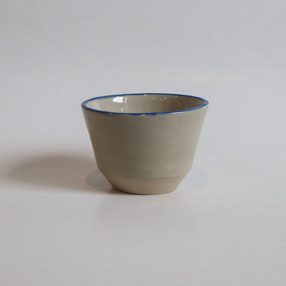 Small Cup - Blue Rim