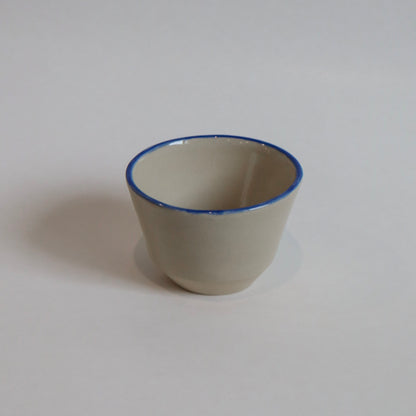 Small Cup - Blue Rim