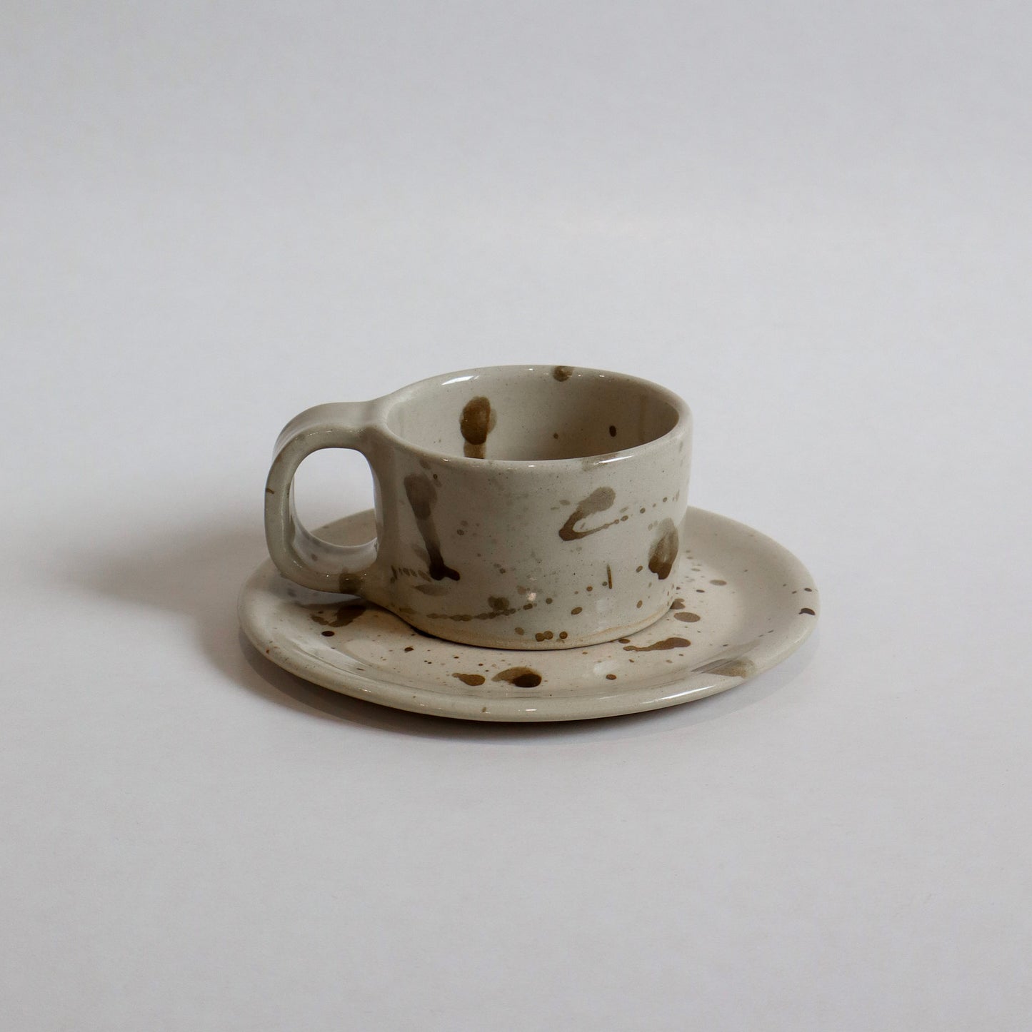 Cup & Saucer Set - Splatter