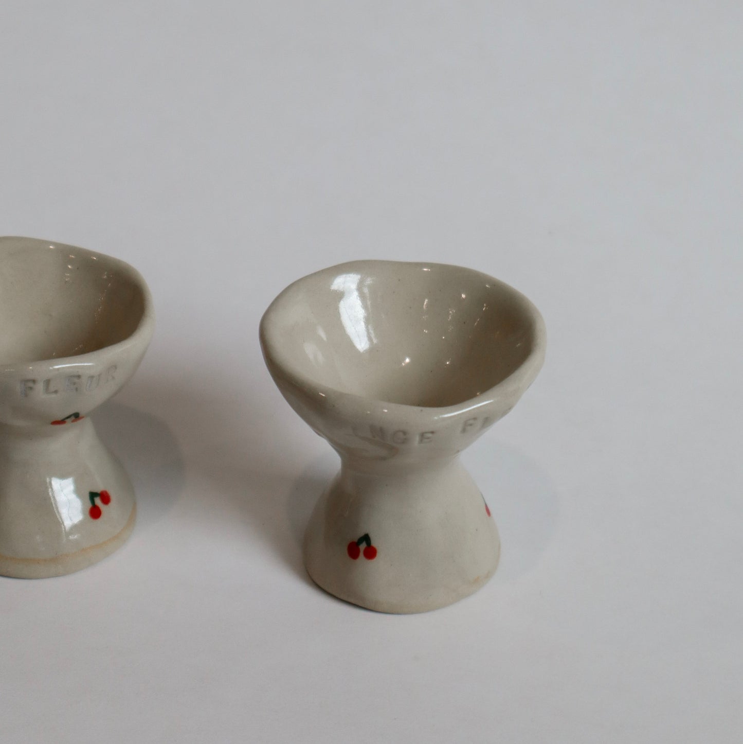Cherry Egg Cup Set