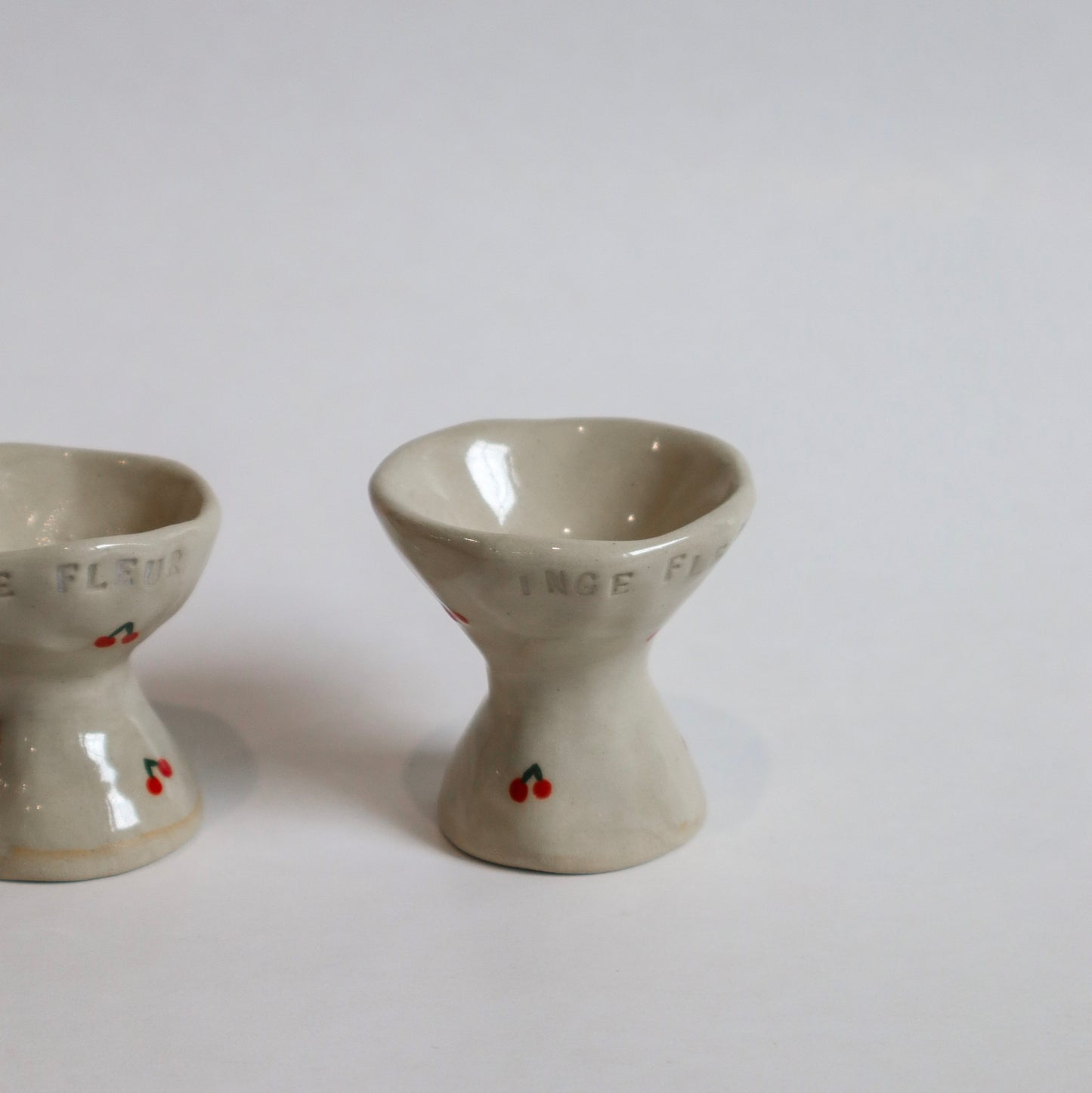 Cherry Egg Cup Set
