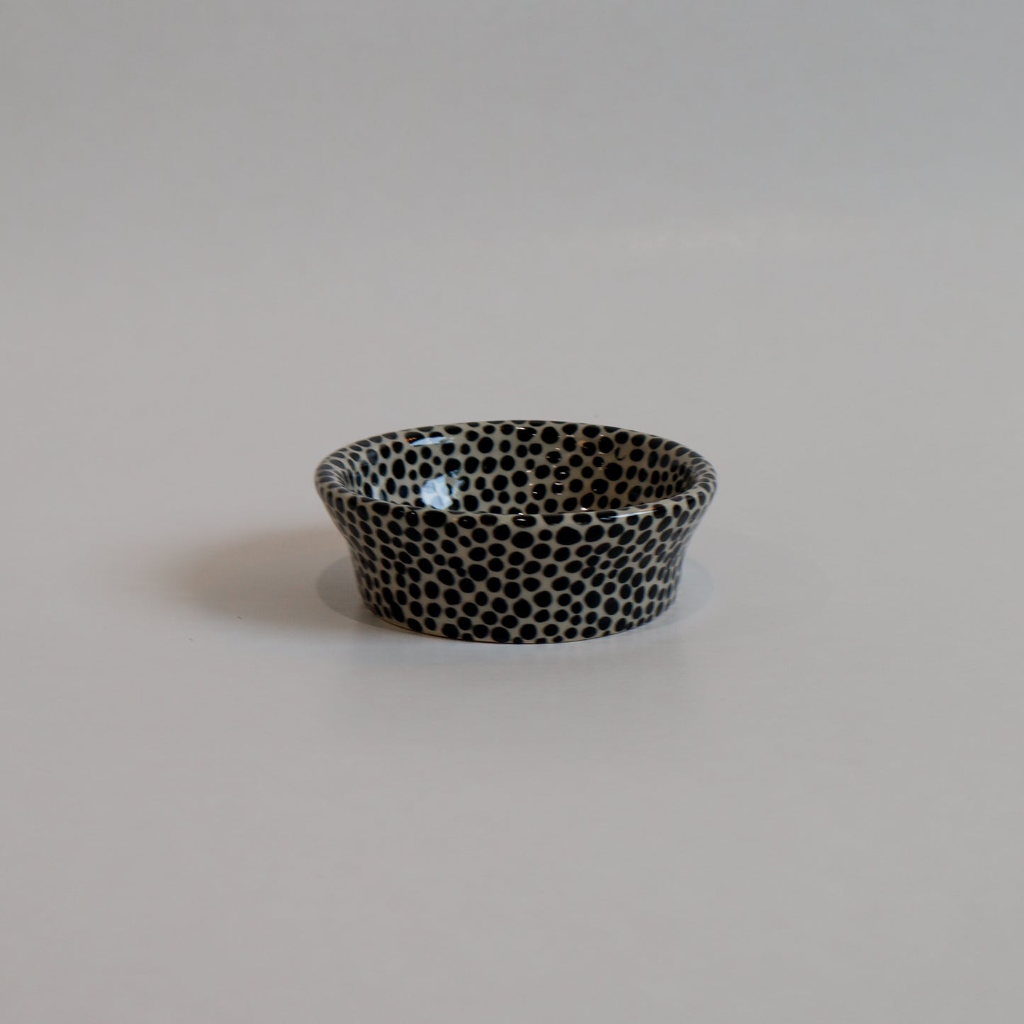 Small Bowl - Noir Polka Dot