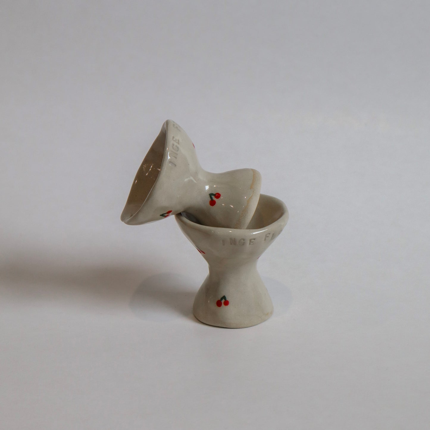 Cherry Egg Cup Set