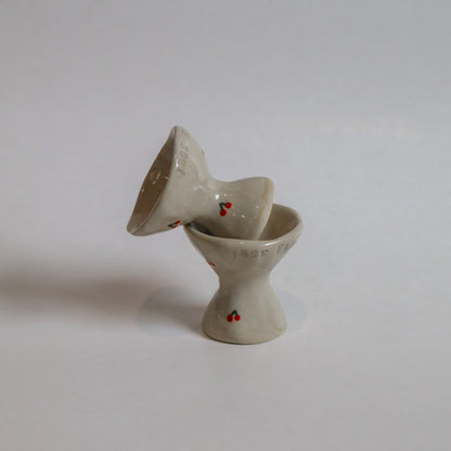 Cherry Egg Cup Set
