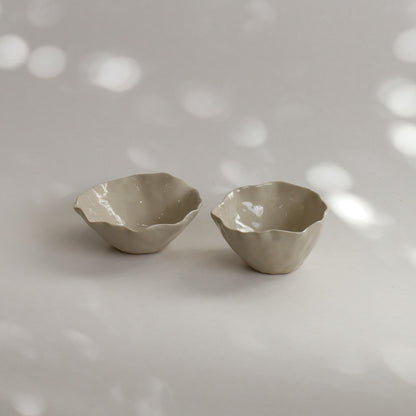 Small Wobble Bowl - Oyster
